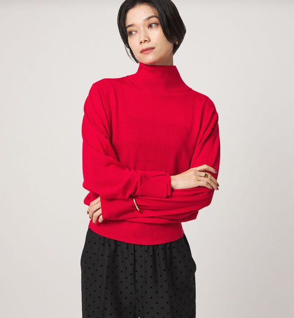 UNITED ARROWS green label relaxing「エブリニット 2WAY タートルネック ウォッシャブル」|ニット・セーター|