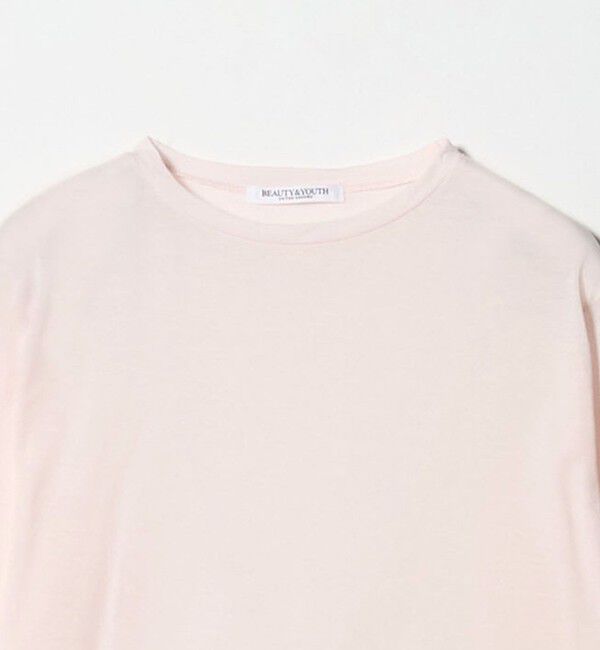 BEAUTY&YOUTH UNITED ARROWS「コットンナイロン天竺 シアー クルーネック Tシャツ」|Tシャツ・カットソー|