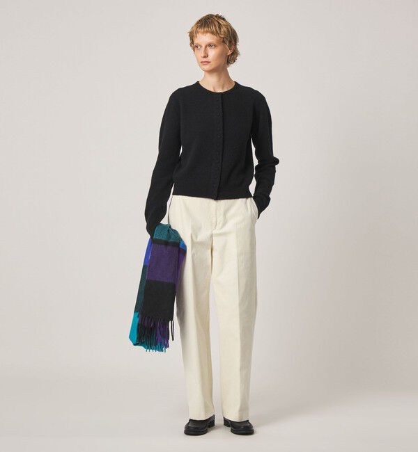 STEVEN ALAN「＜Steven Alan＞ウール ナイロン キャメル ミックス カーディガン」|カーディガン|