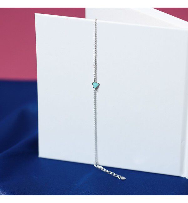 Ray BEAMS 「プチ エポ ハート ブレスレット」|ブレスレット・バングル|MINT_BLUE