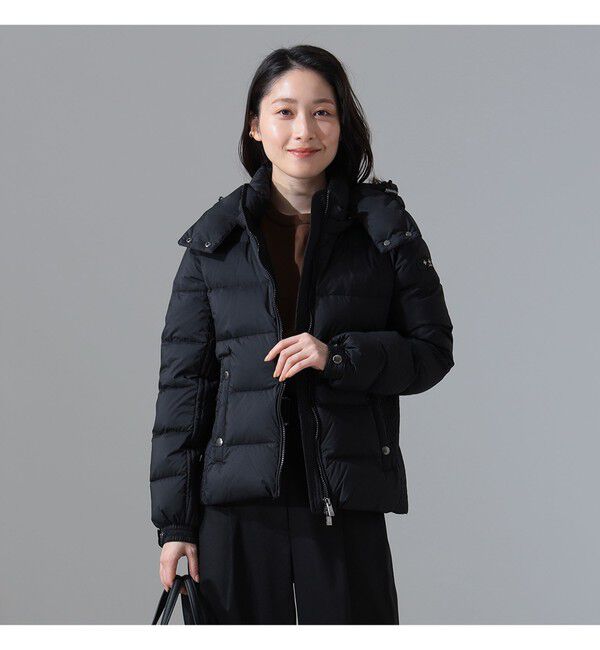 BEAMS SELECTION for WOMEN「TATRAS / MIREL ダウンジャケット」|ブルゾン・スタジャン|BLACK