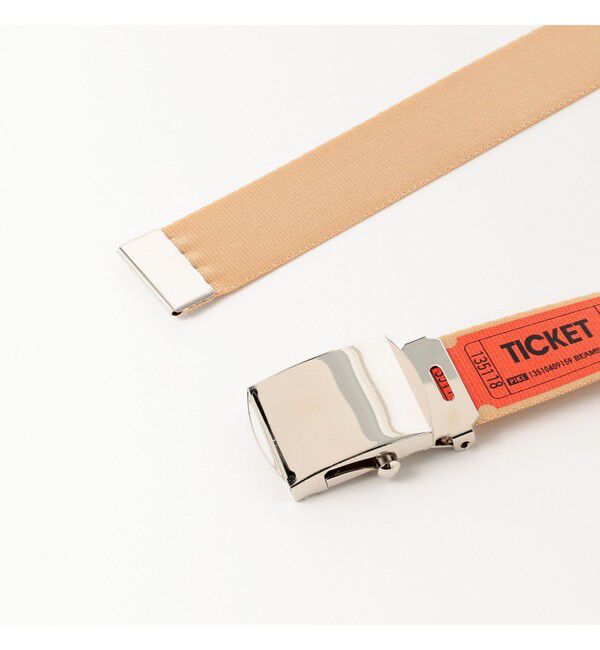 BEAMS SELECTION for WOMEN「【別注】PIKE / TICKET BELT」|ベルト|