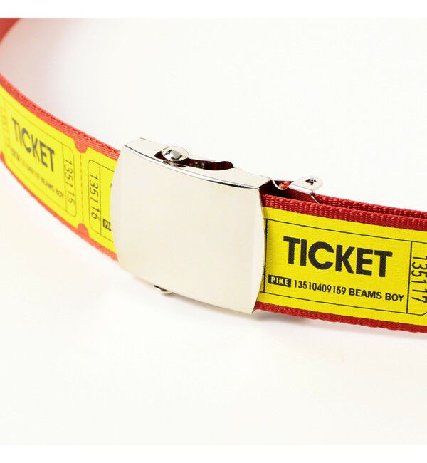 BEAMS SELECTION for WOMEN「【別注】PIKE / TICKET BELT」|ベルト|