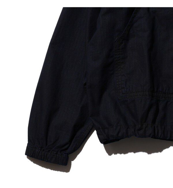 BEAMS PLUS「MIL Smock Indigo Rip Stop」|ブルゾン・スタジャン|