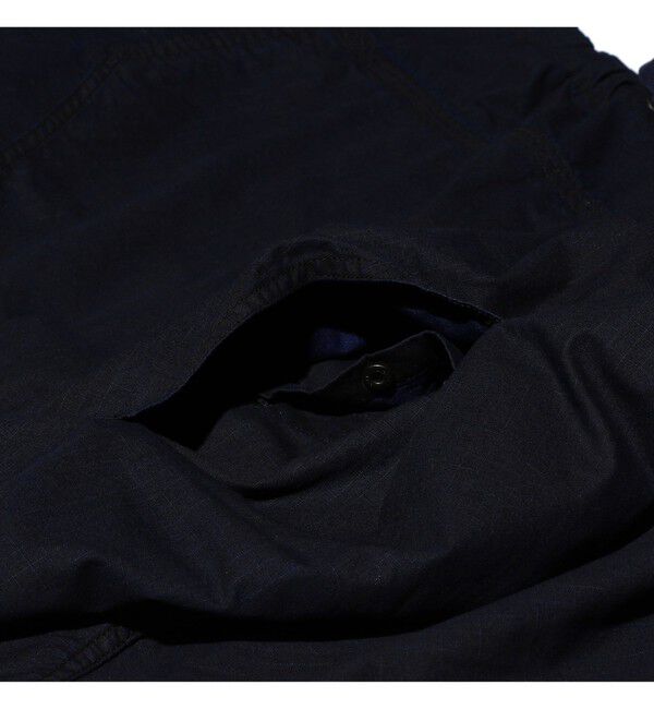 BEAMS PLUS「MIL Smock Indigo Rip Stop」|ブルゾン・スタジャン|