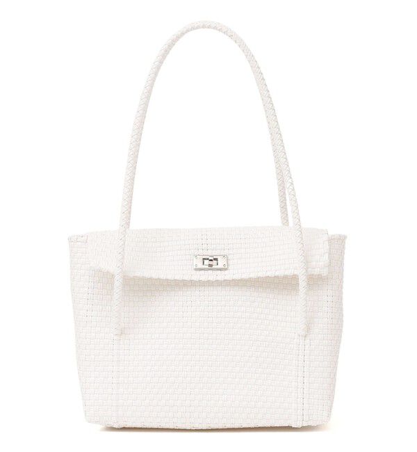SHIPS for women「【SHIPS別注】Diminutivo:フタ付き メルカドバッグ」|かごバッグ|