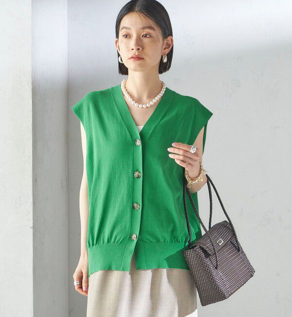 SHIPS for women「【SHIPS別注】Diminutivo:フタ付き メルカドバッグ」|かごバッグ|