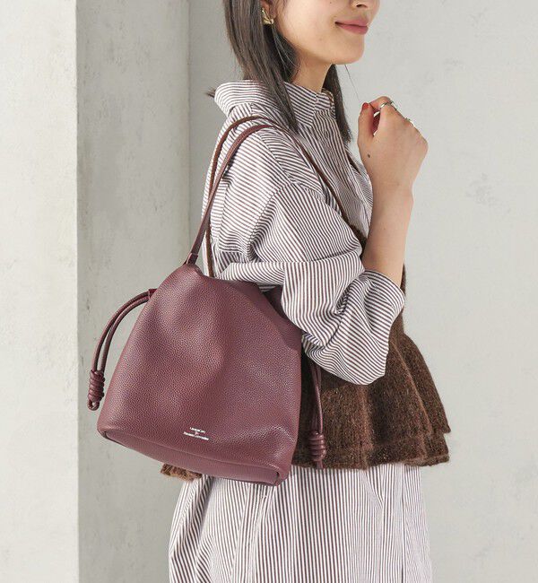 SHIPS for women「【WEB限定】George Cinq: DRAWSTRING BAG（S）」|ショルダー・メッセンジャー|
