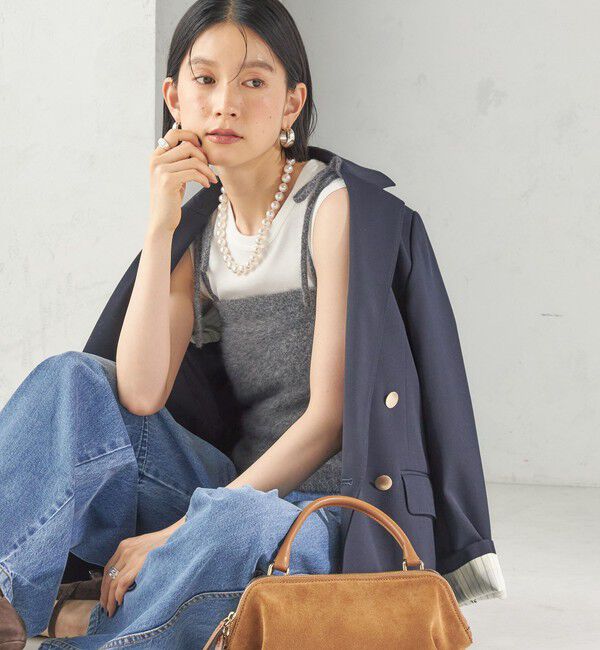 SHIPS for women「《予約》杢 フォックス カシミヤ チューブ トップ」|キャミソール|
