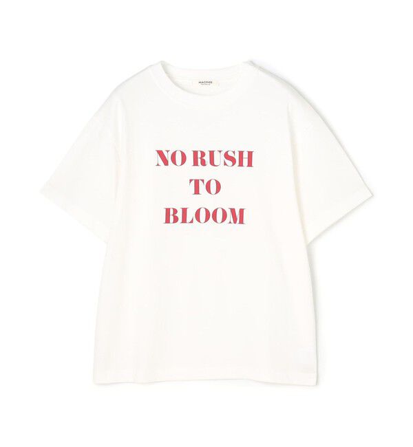 MACPHEE「コットンロゴプリント Tシャツ」|Tシャツ・カットソー|11 ホワイト