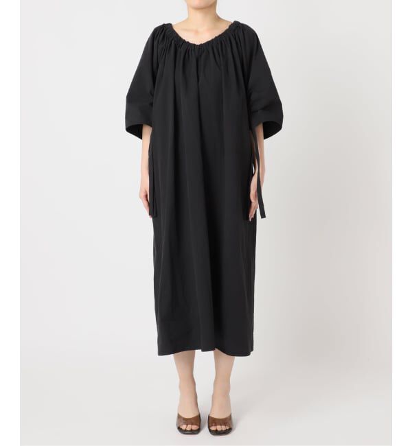  「GATHER SLEEVE DRESS：ワンピース」|ワンピース|
