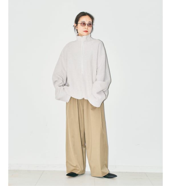  「《予約》TWILL 2TUCK パンツ」|スラックス|
