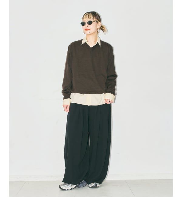  「V NECK SWEATER：ニット」|ニット・セーター|