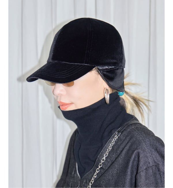  「KIJIMA TAKAYUKI VELOUR 3WAY 6PANEL CAP WYYY262940：帽子」|キャップ・キャスケット|