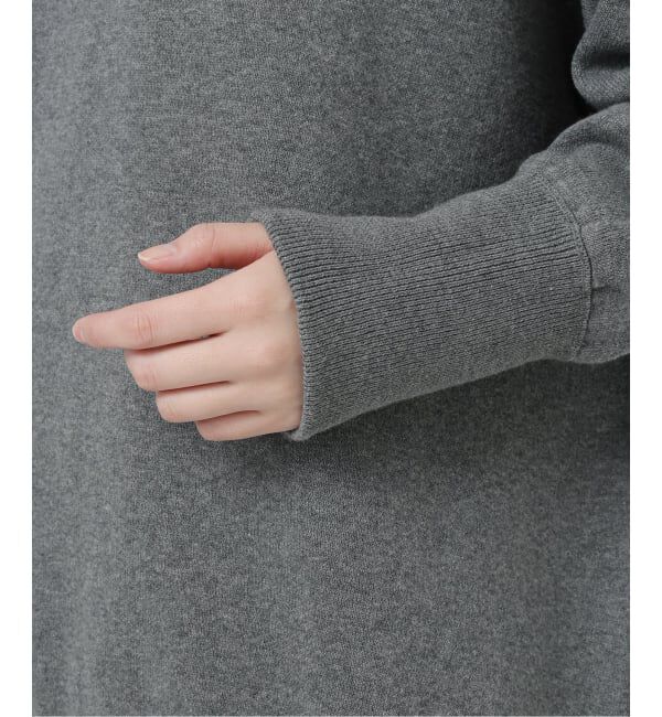 SLOBE IENA「《WEB限定/追加予約》オーバーサイズ スウェットライクニット」|ニット・セーター|