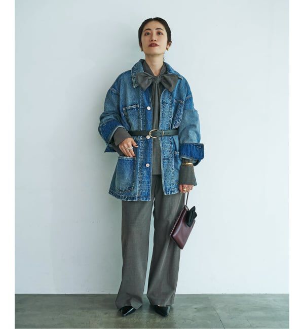 VERMEIL par iena「SALCE サルーチェ NEED CALF」|クラッチバッグ|