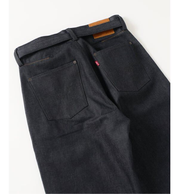 EDIFICE「LEVI&rsquo;S(R)/リーバイス(R) 別注 TWISTED BELTED デニムパンツ (L30)」|デニム|