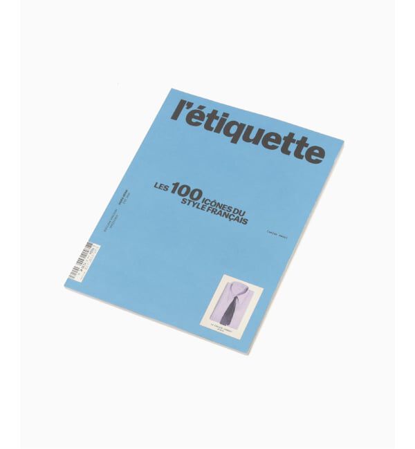 EDIFICE「L'etiquette Magazine THE 100 ICONS OF FRENCH STYLE SPECIAL ISSUE」|その他|ブルー A
