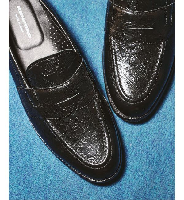 417 EDIFICE「【KENFORD / ケンフォード】 EMBOSSED LOAFERS PAISLEY」|ローファー|