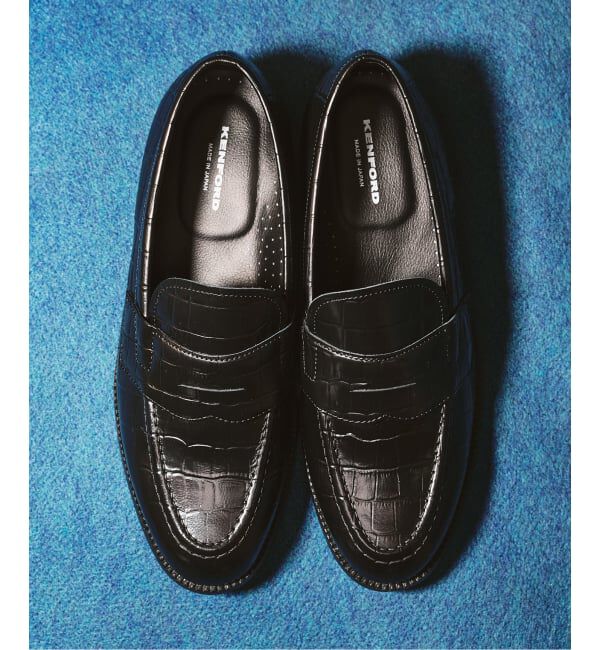 417 EDIFICE「【KENFORD / ケンフォード】 EMBOSSED LOAFERS CROCODILE」|ローファー|