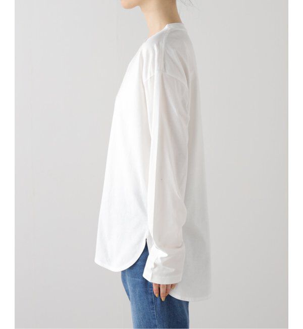 JOURNAL STANDARD relume「《追加4》USAコットンロングラウンドプルオーバー」|Tシャツ・カットソー|