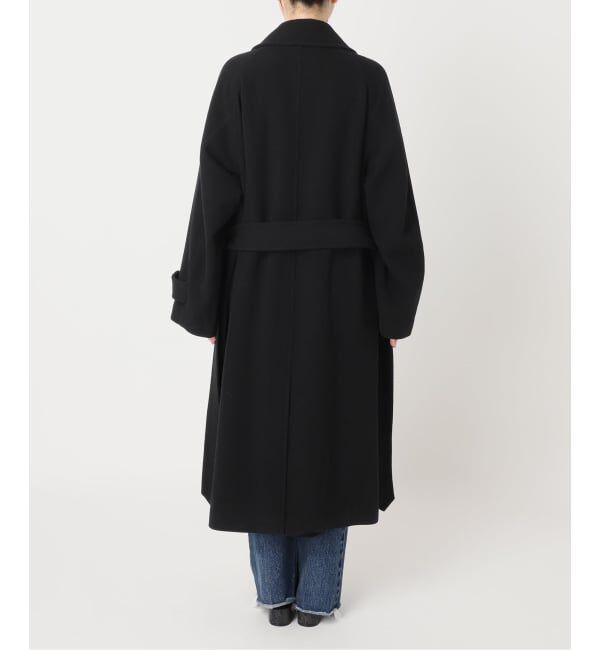 journal standard L'essage「《予約》SUPER100モッサ/GIOLICAチェック バルカラーコート」|ステンカラーコート|