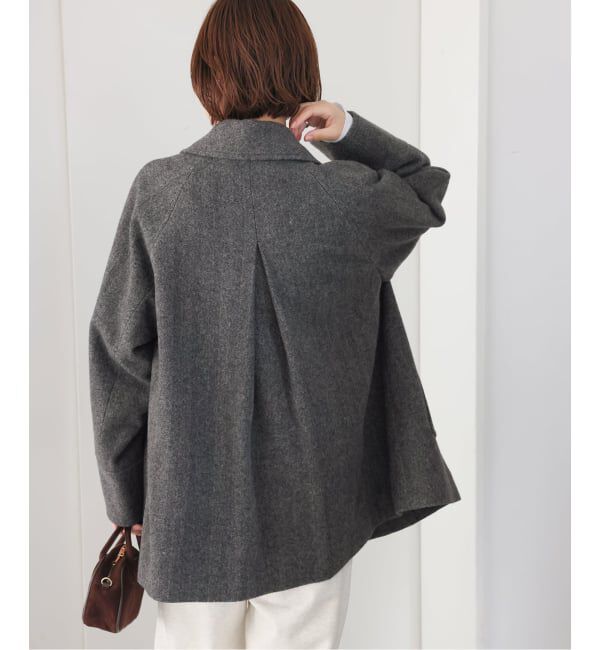 JOURNAL STANDARD relume「《追加予約 / 新色》尾州ウールスーパー100Aラインコート」|ステンカラーコート|