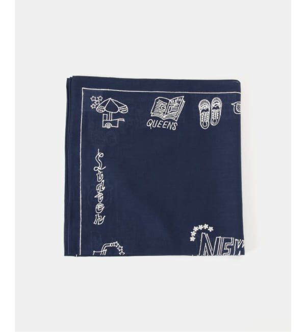 JOURNAL STANDARD relume「RELUME City Handkerchief」|ハンカチ|ネイビー