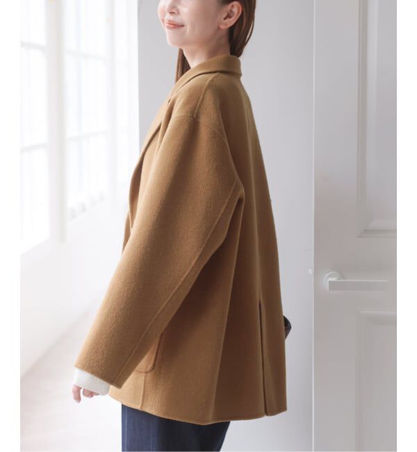 U by SPICK&SPAN「《予約》Super140 リバーテーラードコート」|チェスターコート|