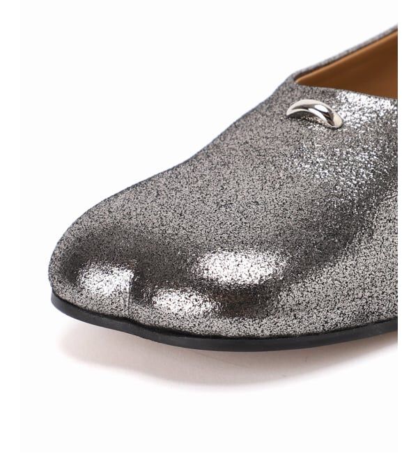 GRISE「《追加 / WEB+一部店舗限定》GRISE3cmレザーCURVYバレリーナ」|バレエシューズ|