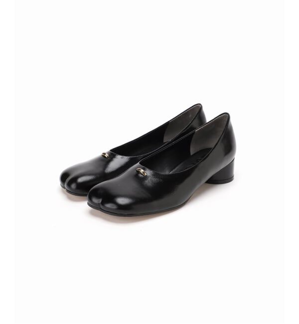 GRISE「《追加 / WEB+一部店舗限定》GRISE3cmレザーCURVYバレリーナ」|バレエシューズ|