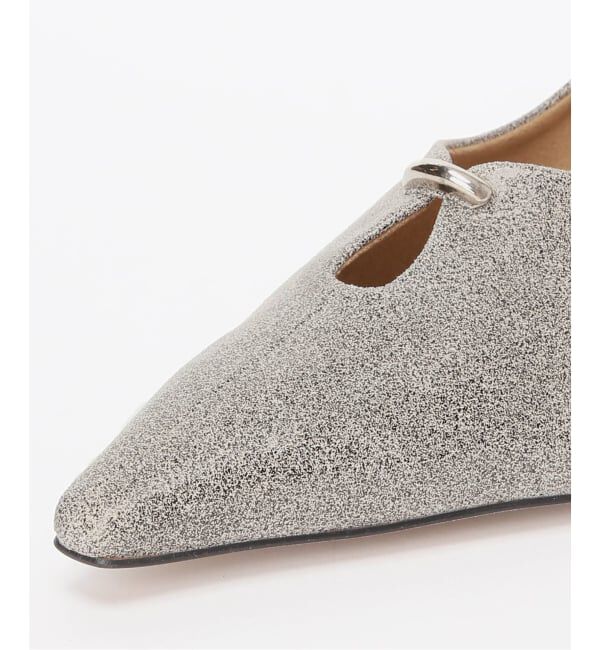 GRISE「《WEB+一部店舗限定》GRISE5cｍレザーカットアウトパンプス」|パンプス|