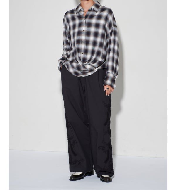 GRISE「《WEB + 一部店舗》GRISEレザースリークトゥローファー」|ローファー|