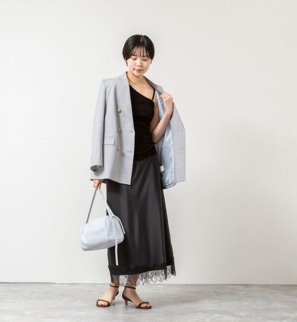 NOLLEY'S sophi「ウォッシャブルカップ付ワンショルタンクトップ」|タンクトップ|