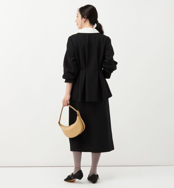 NOLLEY'S「【一部店舗＆WEB限定アイテム】《セットアップ対応》ウォッシャブルウールライクAラインスカート」|台形|