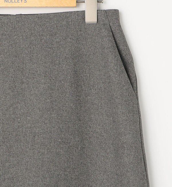 NOLLEY'S「【一部店舗＆WEB限定アイテム】《セットアップ対応》ウォッシャブルウールライクAラインスカート」|台形|