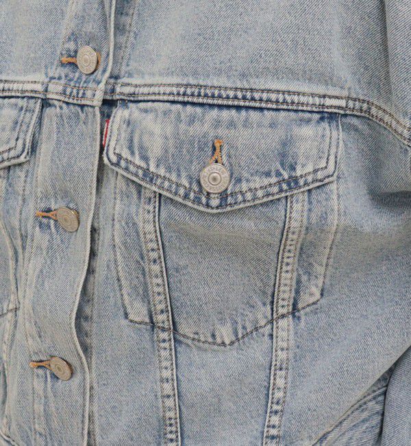 fredy emue「【LEVI'S/リーバイス】LOOSE CROP TRUCKER」|デニムジャケット|