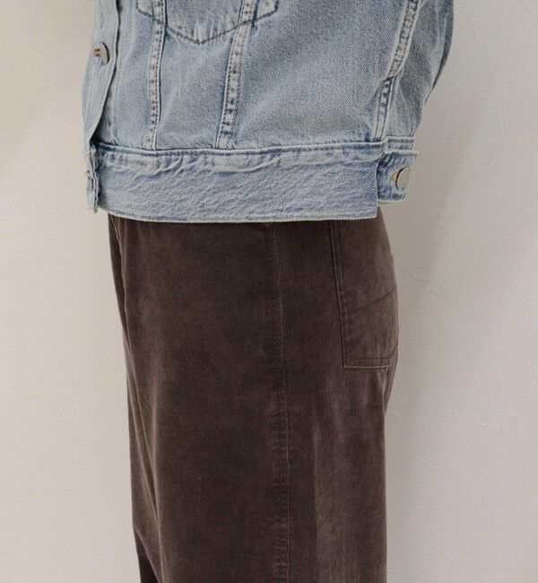 fredy emue「【LEVI'S/リーバイス】LOOSE CROP TRUCKER」|デニムジャケット|