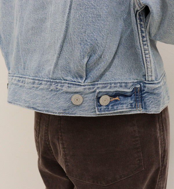 fredy emue「【LEVI'S/リーバイス】LOOSE CROP TRUCKER」|デニムジャケット|
