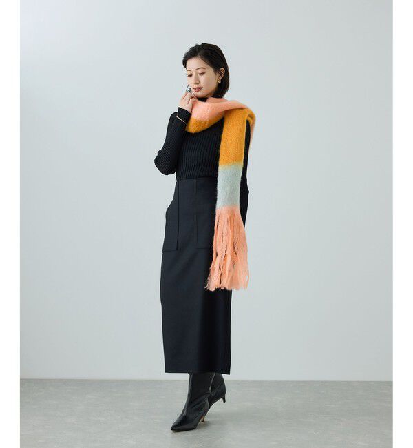 ROPE「【MANTAS EZCARAY(マンタス エスカライ)】 VIEWS MOHAIR STOLE (REF. DAY 1-B)」|ストール|