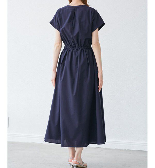 Rope&rsquo;Picnic「【UVカット・接触冷感・イージーケア】スキッパーシャツワンピース」|ワンピース|
