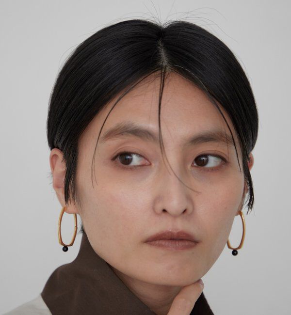  「ブラックポイントピアス」|ピアス|