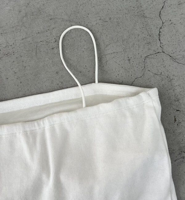  「【S・Mサイズ展開あり】1ストラップカップ付キャミ」|キャミソール|