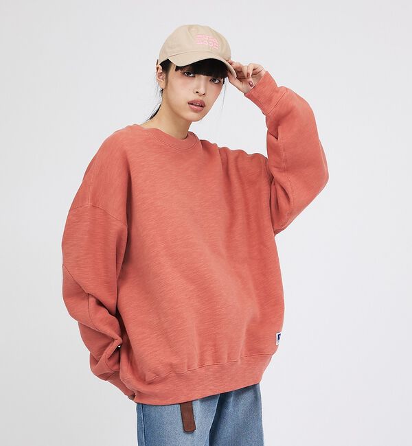 ABAHOUSE「WEB限定【RUSSELL&times;BerBerJin】Brushed Elbow Pa」|スウェット・ジャージ|