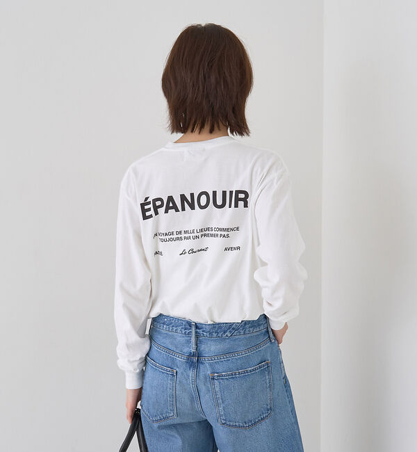 Rouge vif「ガーメントダイロゴロンTシャツ」|Tシャツ・カットソー|