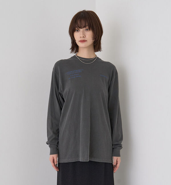 Rouge vif「ガーメントダイロゴロンTシャツ」|Tシャツ・カットソー|