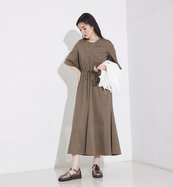 qualite「ケープワンピ」|ワンピース|