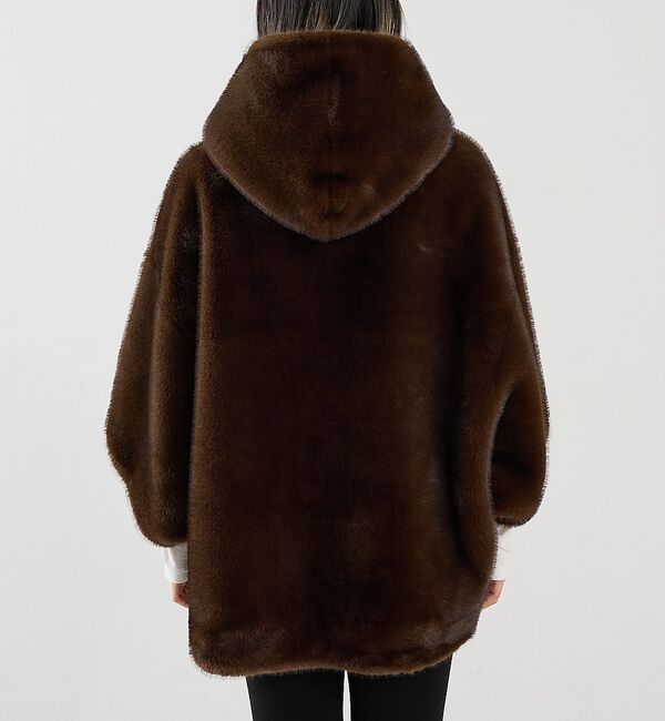 The Store by C' 「【LOU ANDREA】REVERSIBLE CAPE／リバーシブルフェイクファ」|その他|