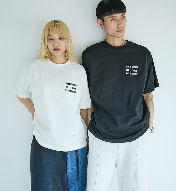 NOMINE「【ユニセックス】刺繍 ロゴ Tシャツ」|Tシャツ・カットソー|