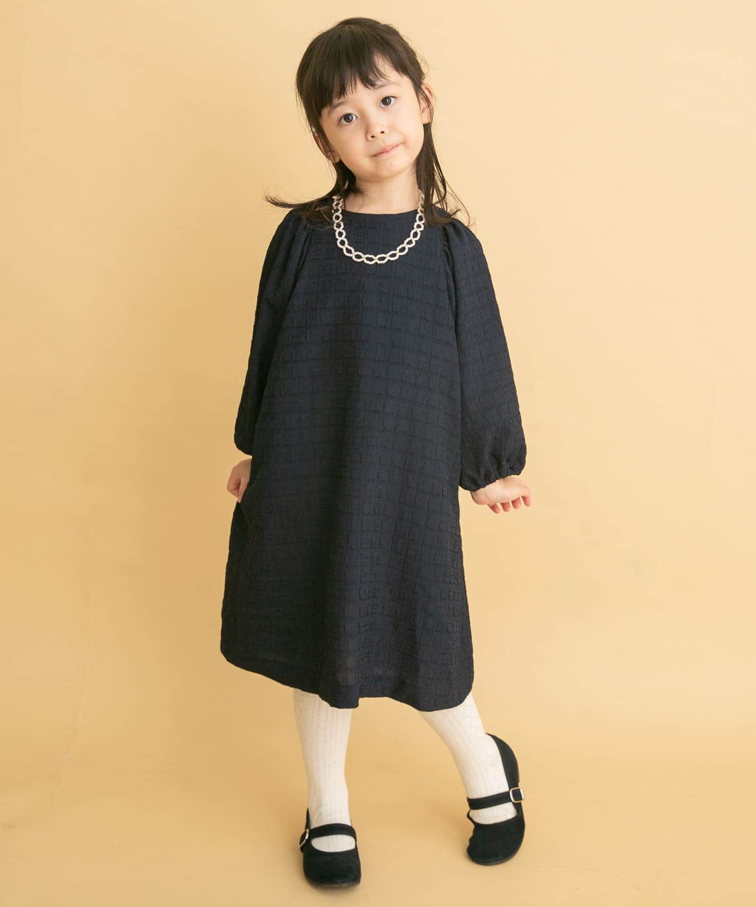 URBAN RESEARCH DOORS「チェック柄ドレスワンピース(KIDS)」|ワンピース|